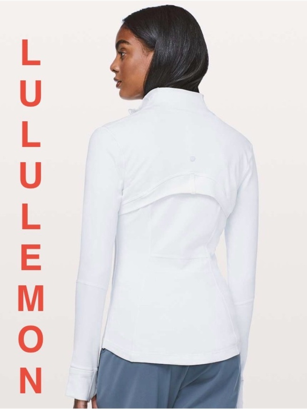 Lululemon  | “Define” White Athletic Jacket - Women’s 8
